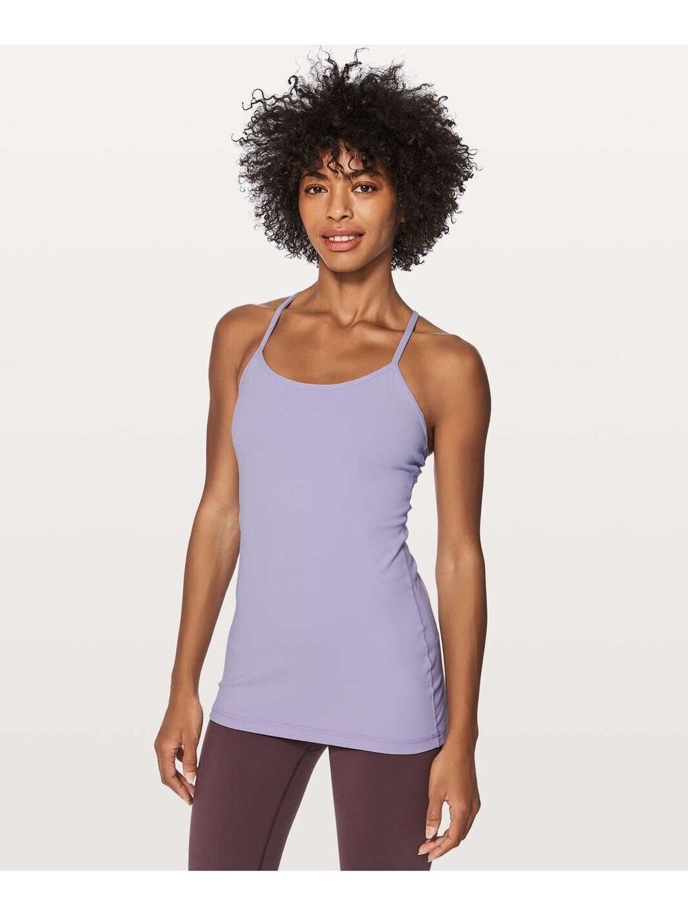Lululemon Lavender Power Y Tank Top 6